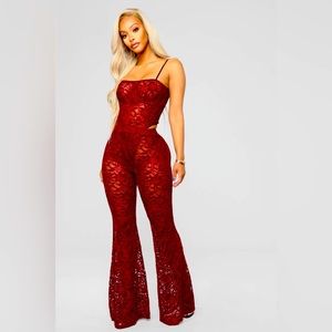 Love Lace Without You Pants Set